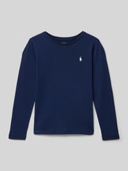 Longsleeve mit Logo-Stitching von Polo Ralph Lauren Teens Blau - 32