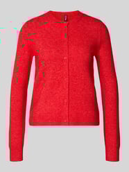 Regular Fit Strickjacke mit Woll-Anteil Modell 'MALOU' von Pieces - 39