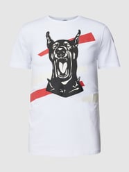 T-shirt z nadrukowanym motywem od Antony Morato Biały - 29