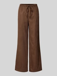 Wide Fit Stoffhose mit Gesäßtasche von Oui - 33
