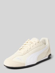 Sneakers van Leermix Model 'Replicatch' van PUMA Beige - 16