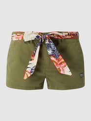 Chino-Shorts mit Taillengürtel  von Superdry Grün - 40