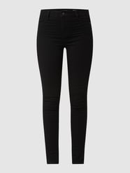 Skinny Fit Jeans mit Stretch-Anteil Modell 'Ulla' von Saint Tropez Schwarz - 30