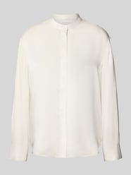 Bluzka o kroju relaxed fit ze stójką od Calvin Klein Womenswear - 9