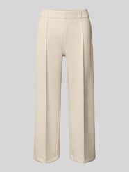 Culottes met lengteplooien en achterzak, model 'Curilo line' van Someday Beige - 4
