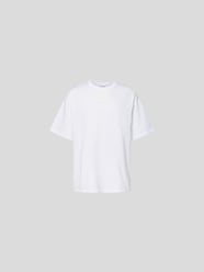 Oversized T-Shirt mit Label-Applikation von VTMNTS Weiß - 19