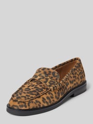 Sneaker van leer met sierband model 'Adison' van Steve Madden Beige - 40