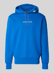Hoodie mit Logo Modell 'COVELL' von FIRE + ICE - 22