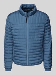 Steppjacke mit Stehkragen von Lerros Blau - 30