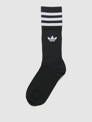 Socken aus elastischem Baumwoll-Mix im 3er-Pack von adidas Originals Schwarz - 38