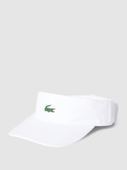 Visor Cap mit Label-Print von Lacoste Weiß - 34