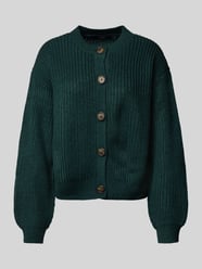 Relaxed fit gebreid jack met enkele knoopsluiting, model 'LEA' van Vero Moda - 25