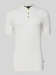 Slim Fit Poloshirt in Strick-Optik Modell 'Vanceo' von JOOP! COLLECTION - 6