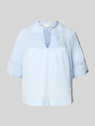 Bluse mit Häkelspitze Modell 'Siama' von Neo Noir - 20