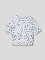 T-Shirt mit Allover-Muster von Roxy Weiß - 19