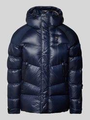 Steppjacke mit Kapuze Modell 'CROWN' von Blauer Usa Blau - 48