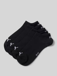 Skarpety do sneakersów w zestawie 4 szt. z prążkowanymi ściągaczami od PUMA - 1
