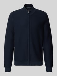 Kardigan o kroju regular fit ze stójką od OLYMP Level 5 - 31