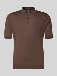 Slim Fit Poloshirt aus reiner Seide von Gran Sasso - 8