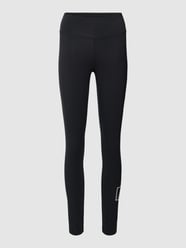 Sportlegging met logoprint, model 'Essentials Americana' van New Balance Zwart - 5