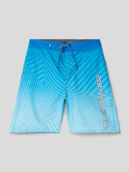 Zwembroek met all-over motief, model 'EVERYDAY WARP FADE' van Quiksilver Blauw / turquoise - 30
