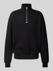 Sweatshirt mit Troyer-Kragen Modell 'Neeler' von Hugo Blue - 8