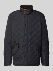 Kurtka pikowana z pikowaniem w romby model 'POWELL' od Barbour - 9