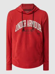 Loose Fit Hoodie mit Logo  von Under Armour Rot - 45