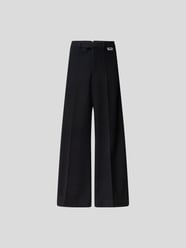 Hose mit Ziernähten von VETEMENTS Grau / Schwarz - 21