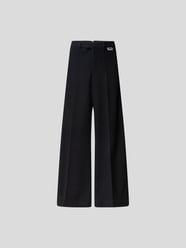 Hose mit Ziernähten von VETEMENTS Schwarz - 1