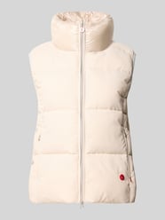 Steppweste mit Stehkragen Modell 'NEW CISME' von Frieda & Freddies Beige - 48