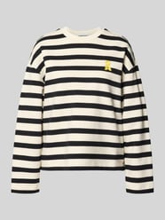 Bluza o kroju oversized z czystej bawełny model 'FRANKAA BOLD' od ARMEDANGELS - 2