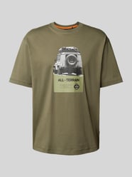 Regular Fit T-Shirt aus reiner Baumwolle Modell 'WAGON' von BOSS Orange - 38