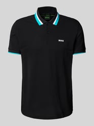 Regular Fit Poloshirt mit Label-Print Modell 'Paddy' von BOSS Green - 12