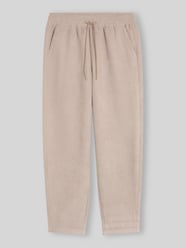 Barrel Fit Cordhose mit Tunnelzug von Tom Tailor Denim Beige - 31