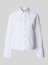 Regular fit blouse van puur katoen model 'Cam' van Neo Noir - 11
