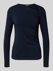 Bluzka z długim rękawem i asymetrycznym dekoltem model ‘MATZI’ od Lauren Ralph Lauren - 8