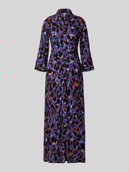 Maxikleid mit Knopfleiste Modell 'SAVANNA' von YAS - 40