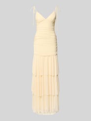 Abendkleid im Stufen-Look mit Raffungen von Jake*s Cocktail - 22