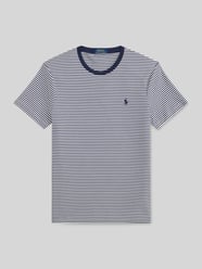 męski t-shirt o kroju regular fit z czystej bawełny od Polo Ralph Lauren - 2