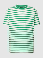 T-Shirt mit Streifenmuster von Esprit Collection Grün - 34