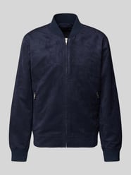 Blouson mit Reißverschlusstaschen Modell 'Bero' von Mango Blau - 1