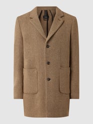 Kurzmantel aus Wollmischung mit Lyocell-Anteil Modell 'Pure' von Cinque Braun - 39