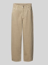 Barrel Fit Jeans mit Eingrifftaschen von My Essential Wardrobe Beige - 20
