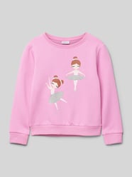 Sweatshirt mit Motiv-Print Modell 'FOMIANA' von Name It Rosa - 22