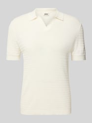 Regular Fit Poloshirt mit V-Ausschnitt Modell 'BRAIAN' von Drykorn - 13