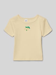 T-shirt met motiefstitching van GAP - 5