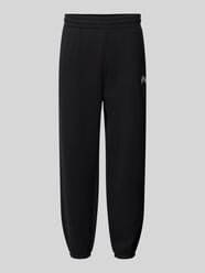 Sweatpants mit Label-Print von REVIEW Schwarz - 35