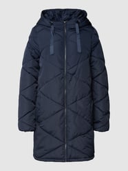 Gewatteerde lange zwangerschapsjas met uitneembare inzet van Mamalicious Blauw / turquoise - 47