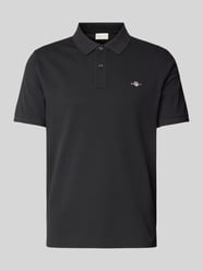 Poloshirt mit Label-Stitching Modell 'SHIELD' von Gant - 23